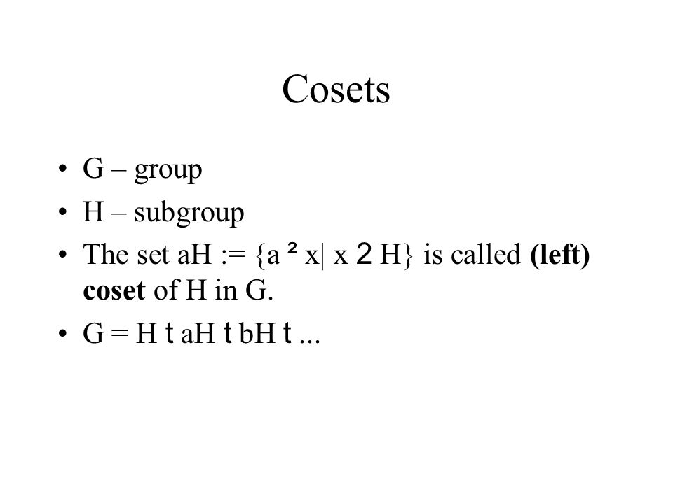 Groups And Symmetry Chapter Ppt Download