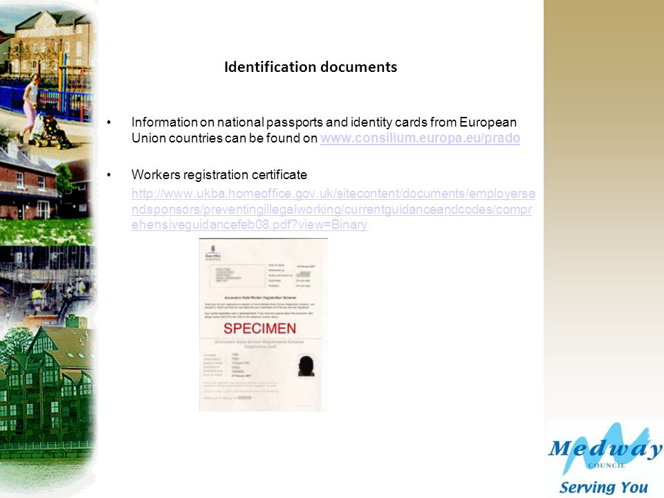 Identification documents
