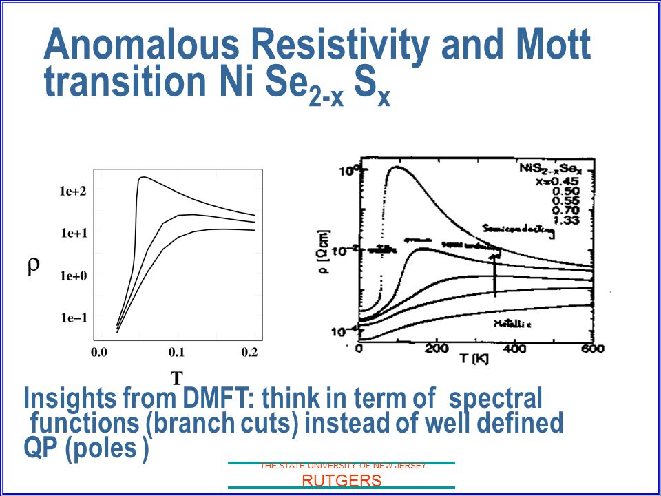 Anomalous Resistivity and Mott transition Ni Se2-x Sx