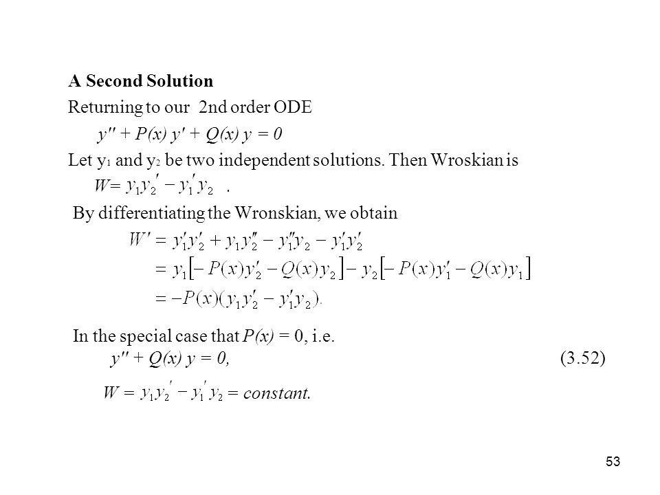 Chapter 3 Differential Equations Ppt Download Chapter 3 Differential Equations Ppt Download