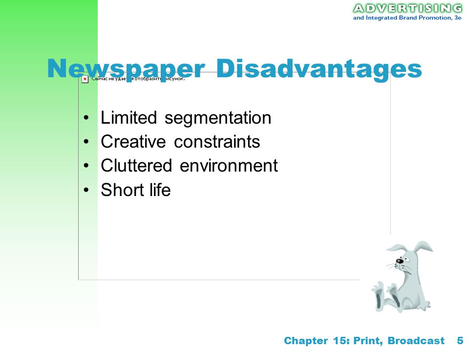 Newspaper Disadvantages