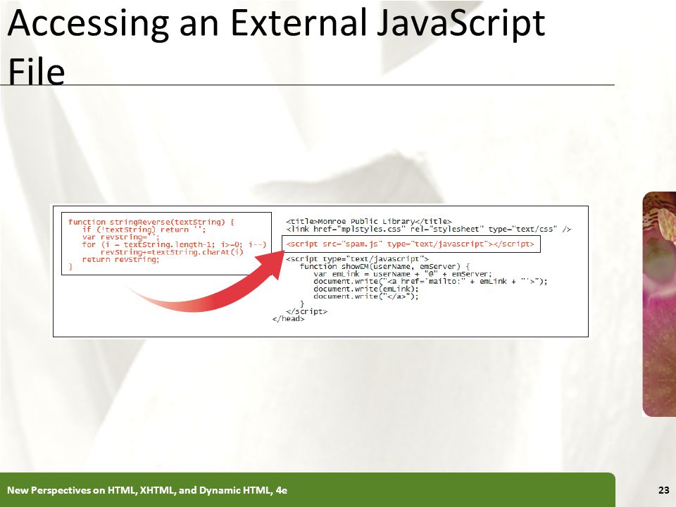 Accessing an External JavaScript File