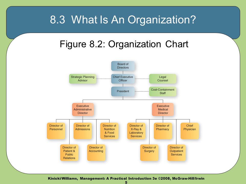 8.3 What Is An Organization