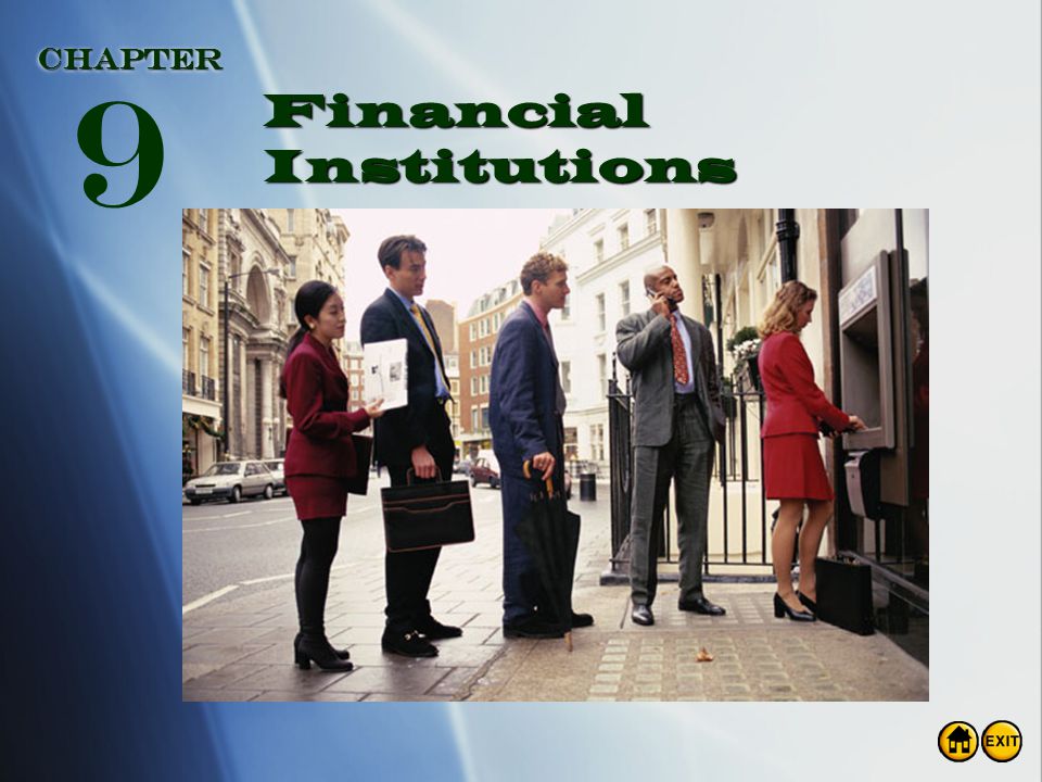 9 Chapter Financial Institutions