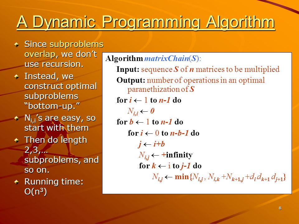 A Dynamic Programming Algorithm