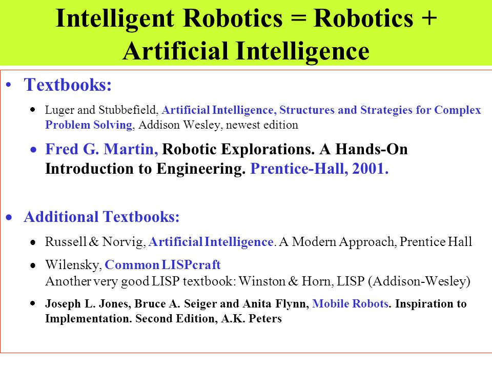 Quick Overview of Robotics and Artificial Intelligence - ppt video online  download