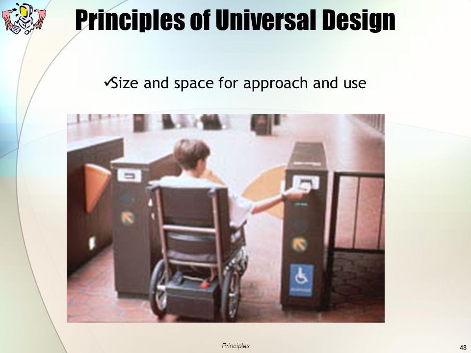 Principles of Universal Design