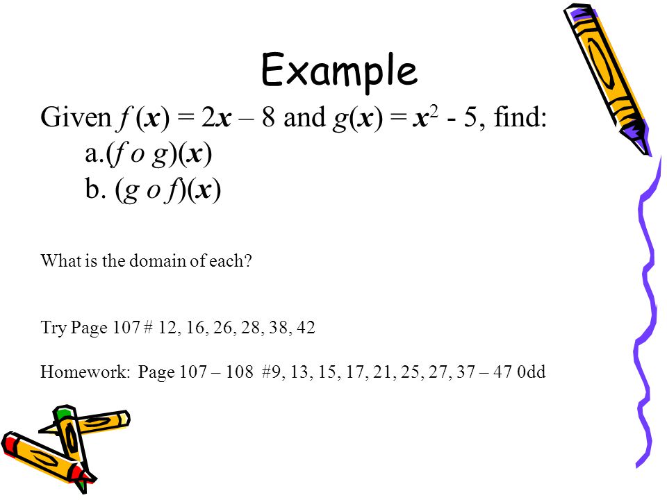 Combinations Of Functions Composite Functions Ppt Download