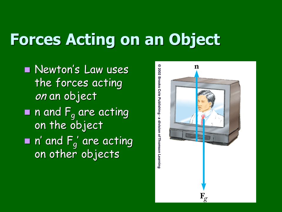 Forces Acting on an Object