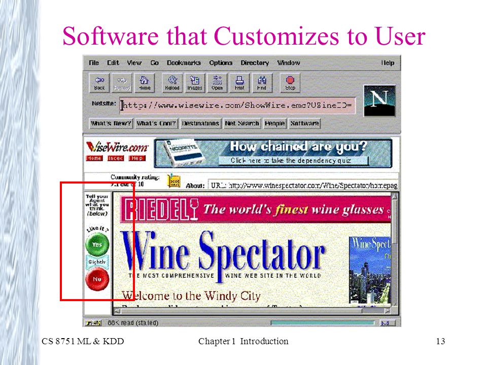 Software that Customizes to User