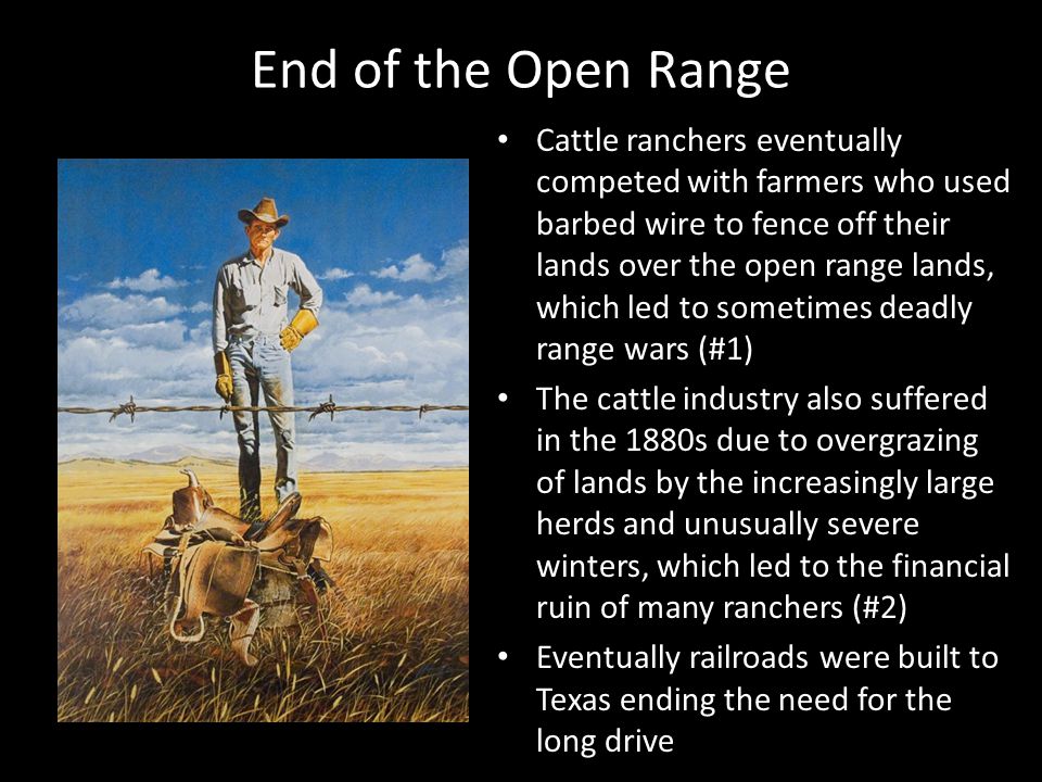 End of the Open Range