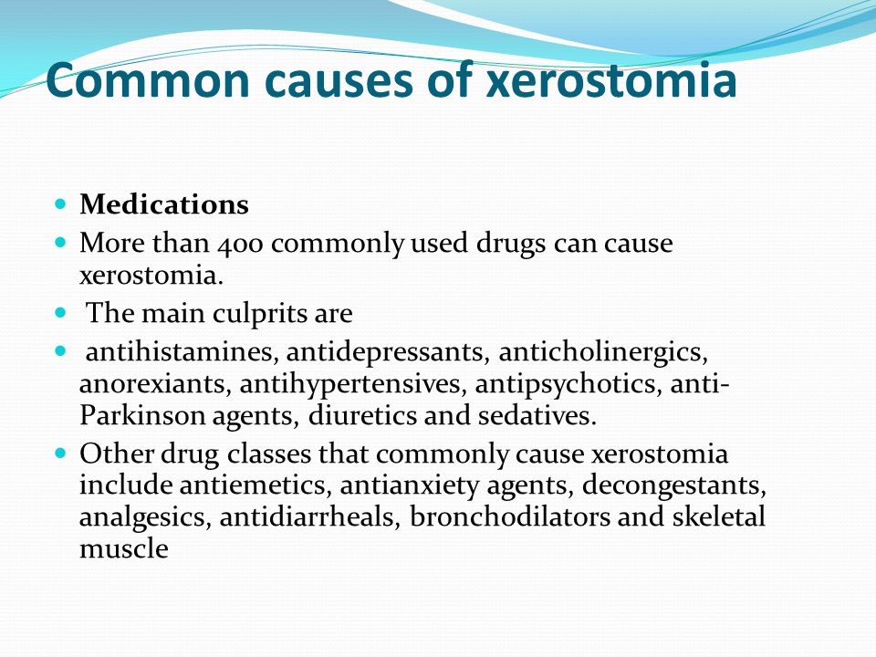 Xerostomia Ppt Video Online Download