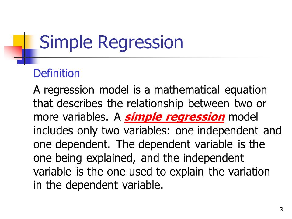 SIMPLE LINEAR REGRESSION - ppt download