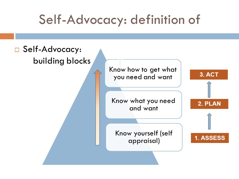 Teaching Self Advocacy Style Ppt Download