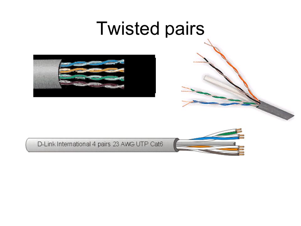 Twisted pairs