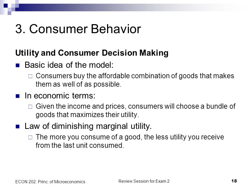 ECON 202: Principles Of Microeconomics - Ppt Video Online Download