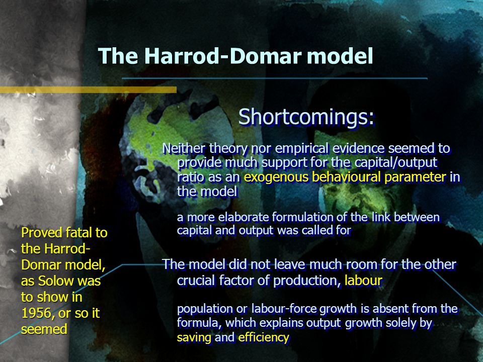 The Harrod-Domar model
