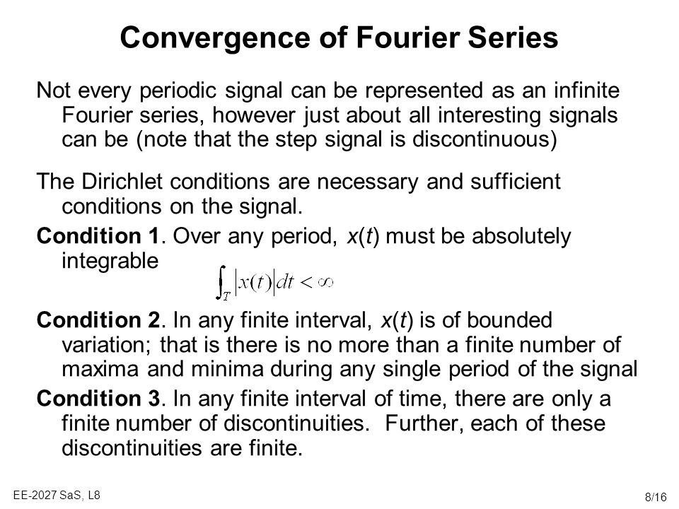 Lecture 8: Fourier Series and Fourier Transform - ppt video online download