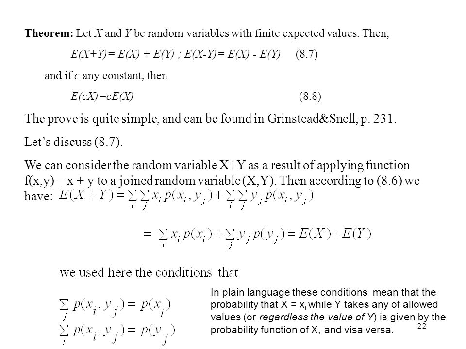 Probability Statistics Lecture 8 Ppt Video Online Download
