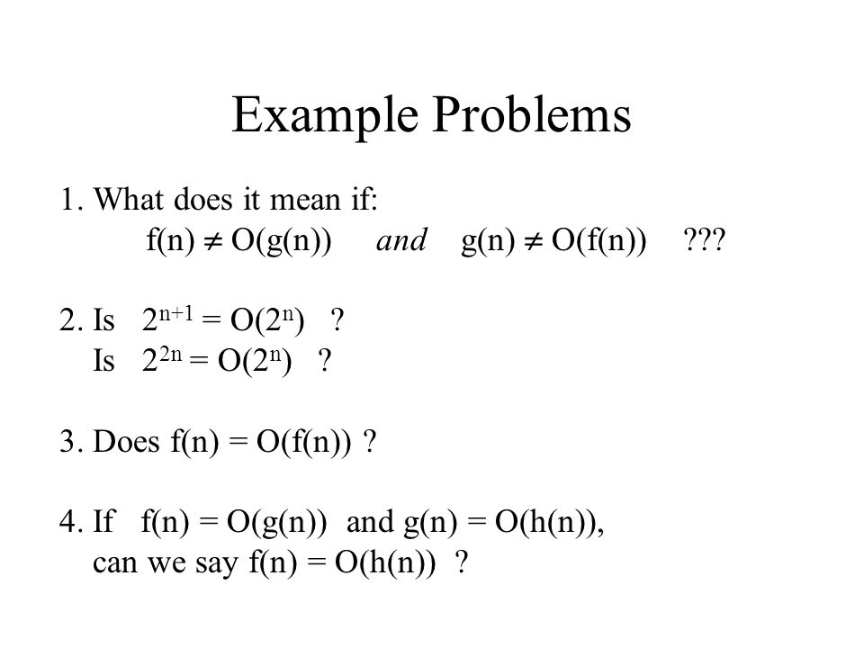 Asymptotic Analysis Motivation Definitions Common Complexity Functions Ppt Video Online Download