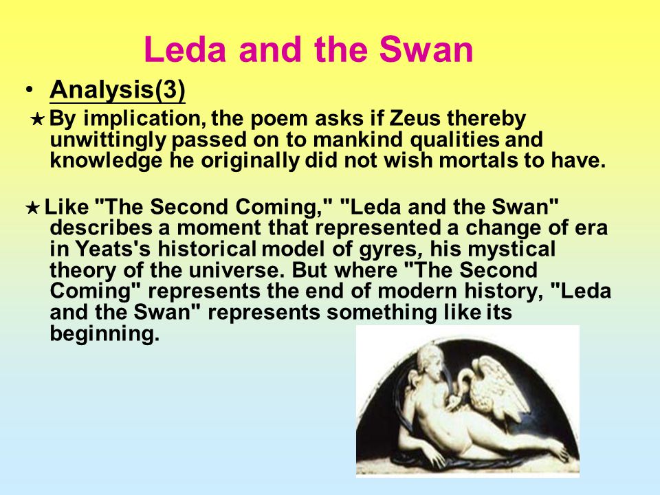 leda and the swan poem analysis
