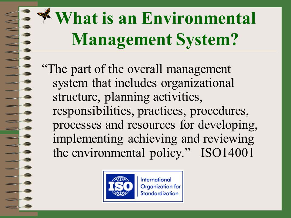 What is an Environmental Management System