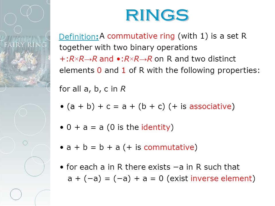 Details more than 127 commutative ring with identity awesomeenglish