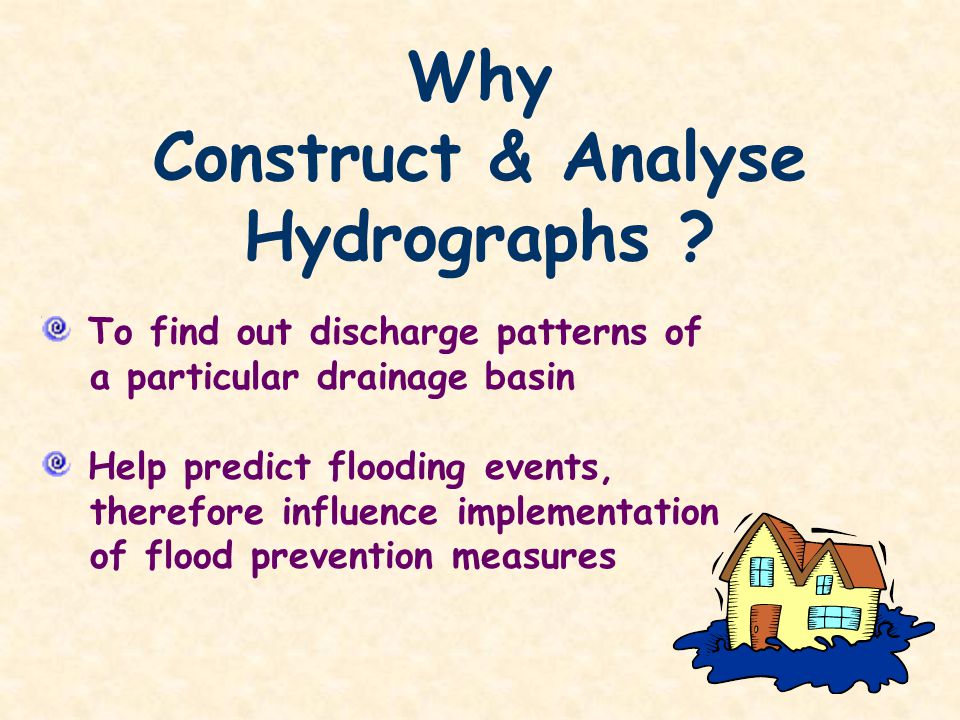 Construct & Analyse Hydrographs