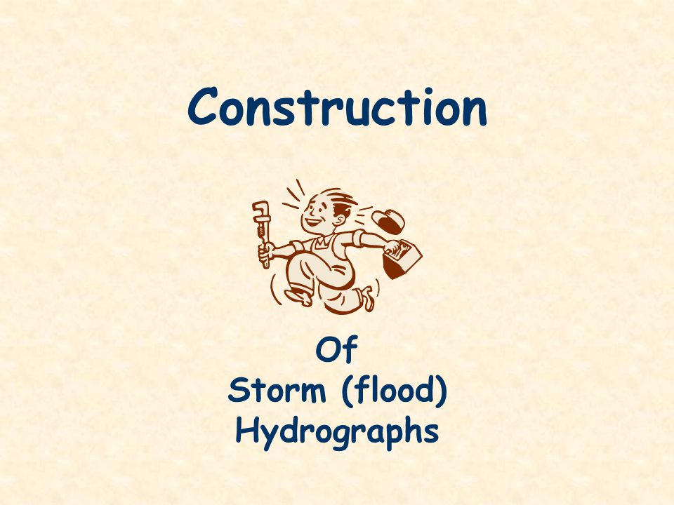 Storm (flood) Hydrographs
