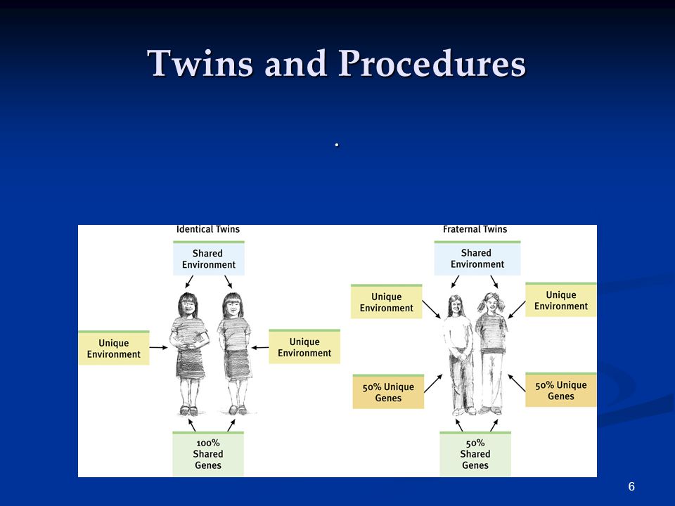 Twins and Procedures .