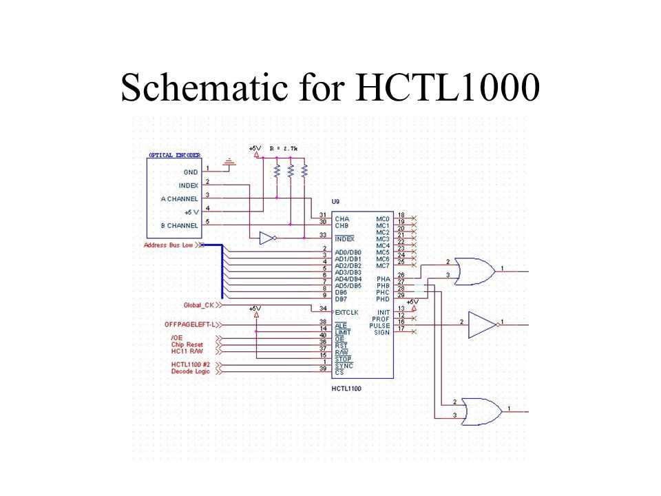 Schematic for HCTL1000