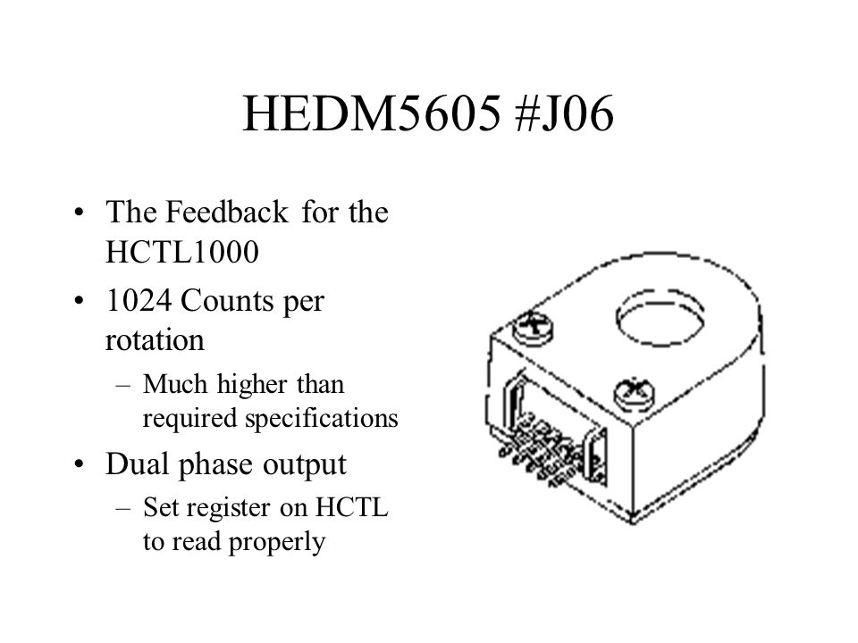 HEDM5605 #J06 The Feedback for the HCTL Counts per rotation