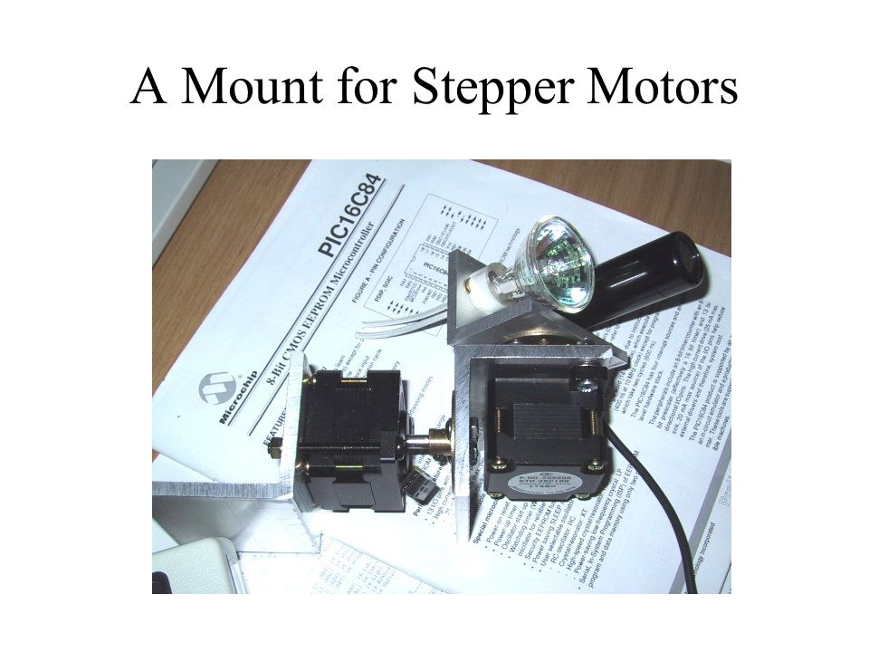 A Mount for Stepper Motors