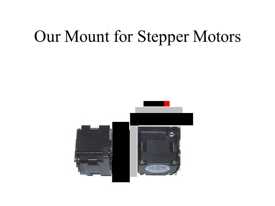 Our Mount for Stepper Motors