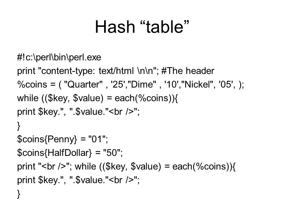 Hashes, functions and references - ppt video online download