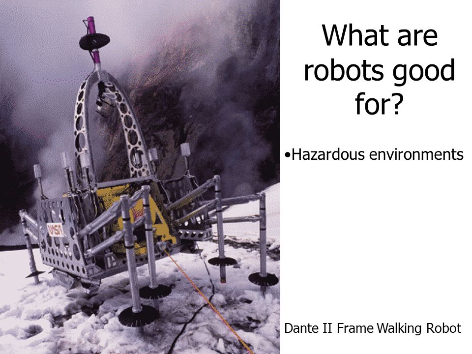 What are robots good for? - ppt video online download