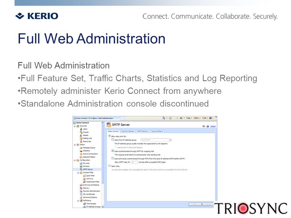 Full Web Administration
