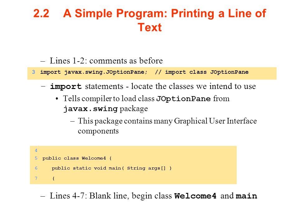 Chapter 2 - Introduction to Java Applications - ppt download