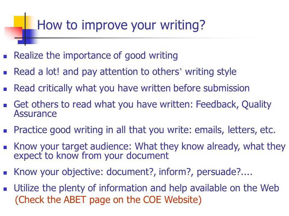 4 Ways To Improve Your Writing Skills - Creativity