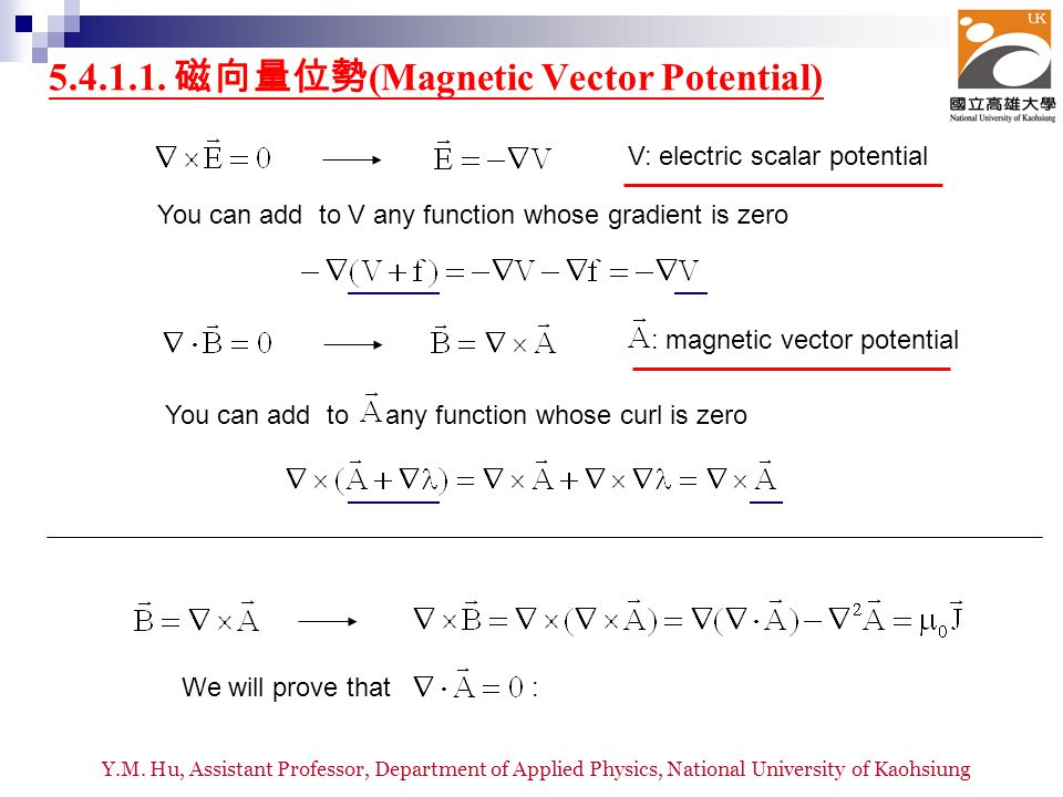 Ch5. 靜磁學(Magnetostatics) - ppt video online download