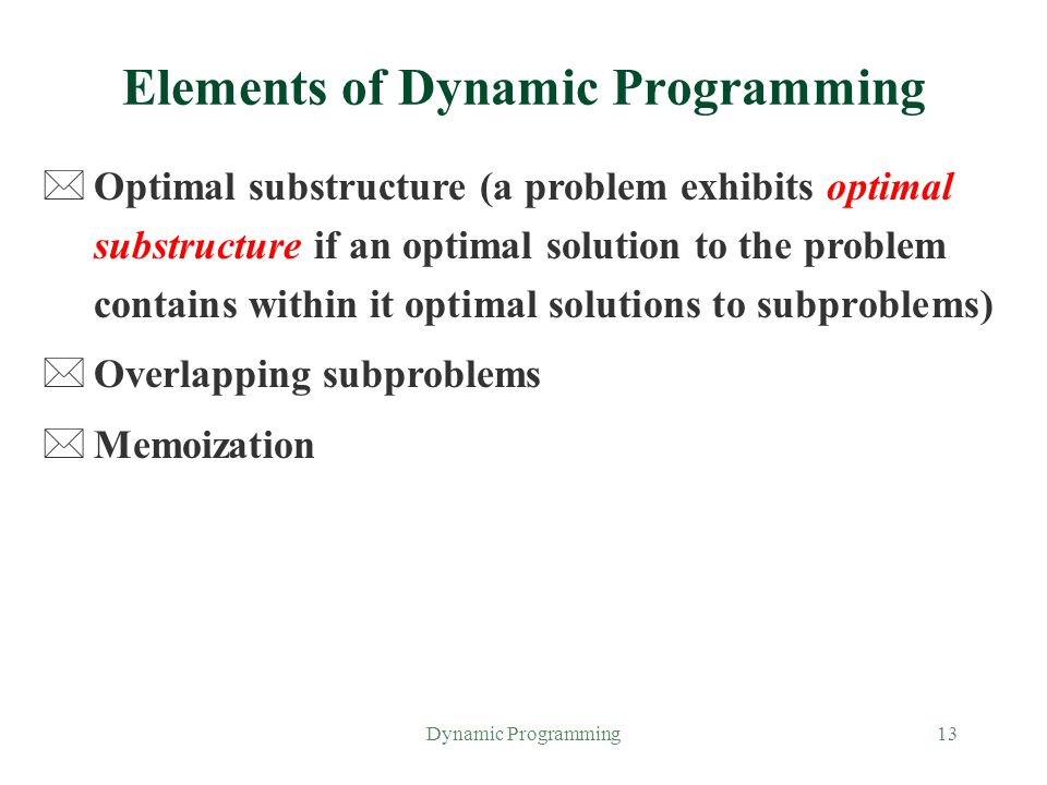 Dynamic Programming. - ppt video online download