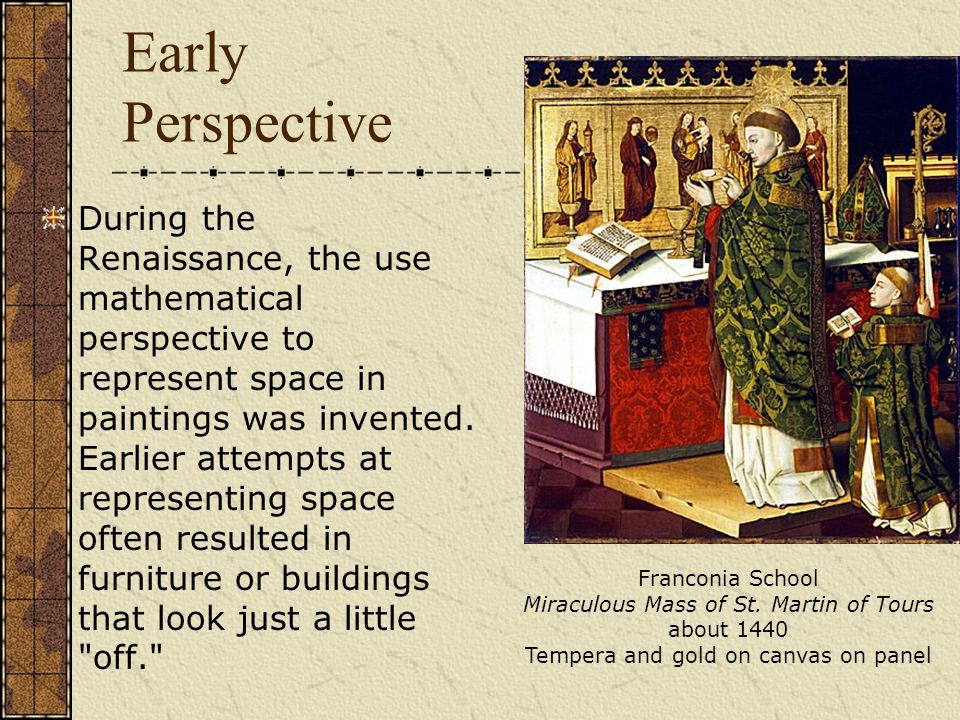 Early Perspective