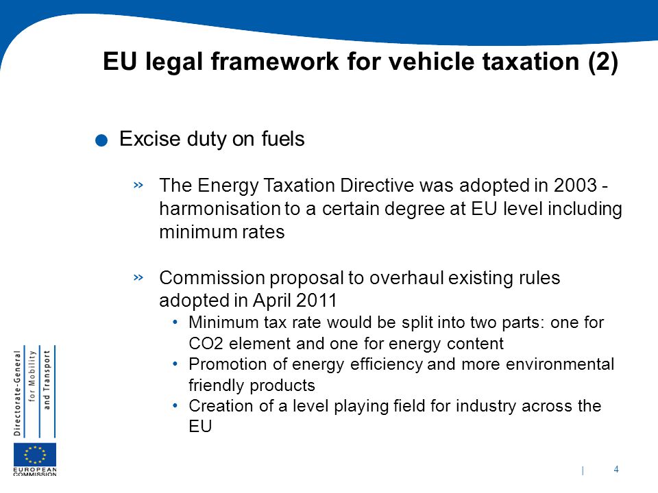 EU legal framework for vehicle taxation (2)