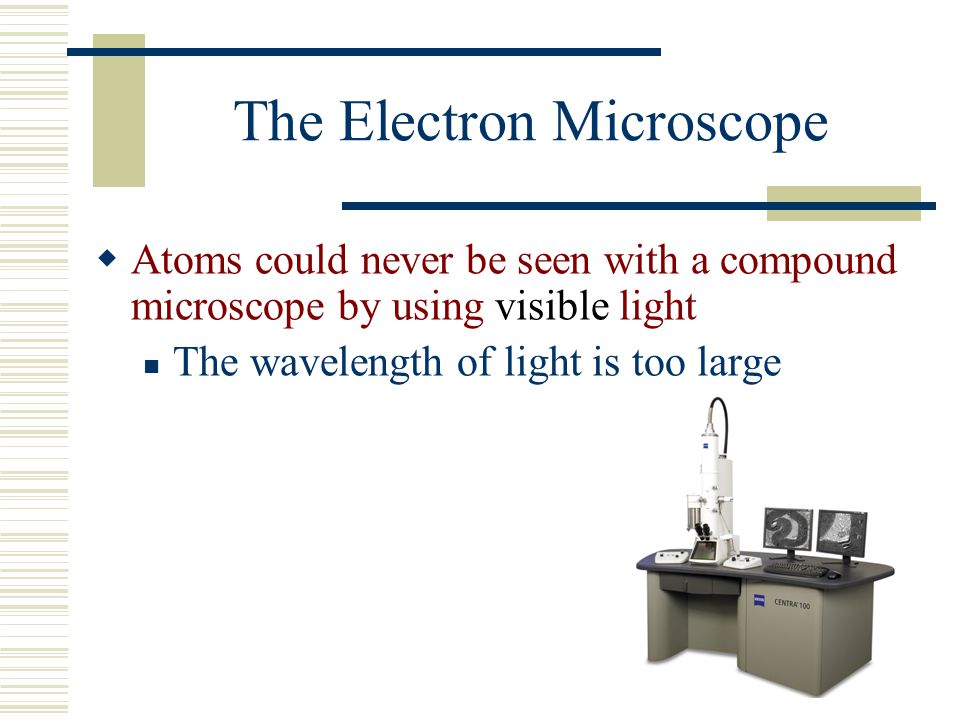 The Electron Microscope