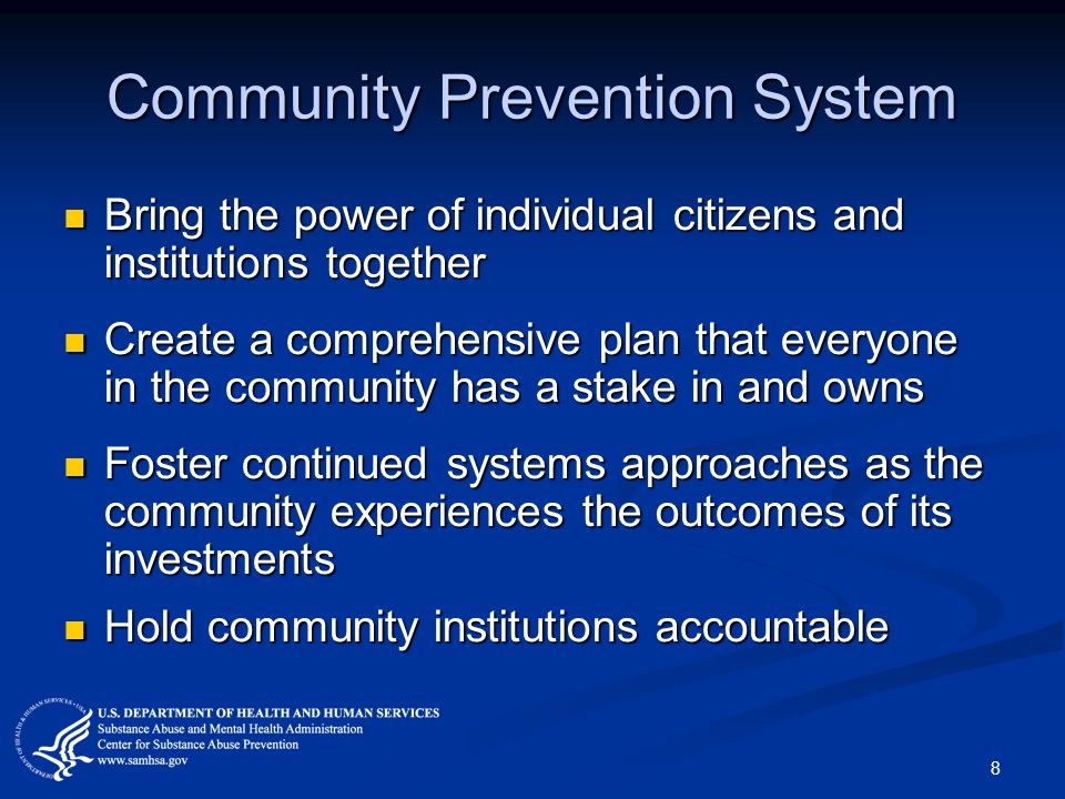 Community Prevention System