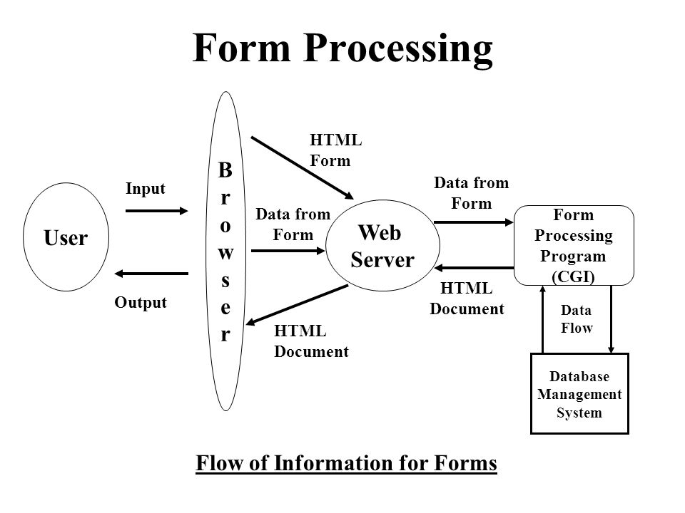 Form processing. Html processing form. Flow формы. Input format Definition. Manual w/b process.