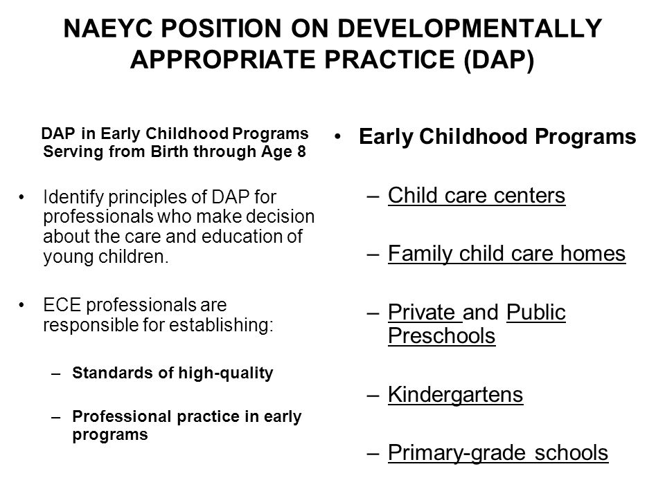 Naeyc Developmental Milestones Chart