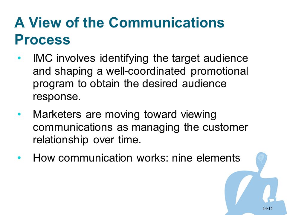 A View of the Communications Process