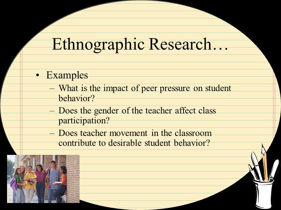ethnography paper topics
