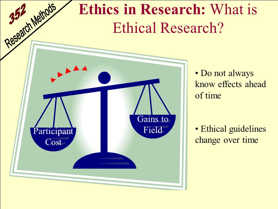 Ethics in Research: What is Ethical Research